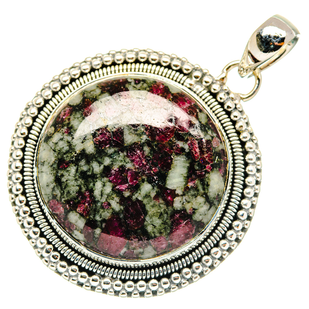 Russian Eudialyte Pendants handcrafted by Anasilvercos - PD29998 - Photo 2