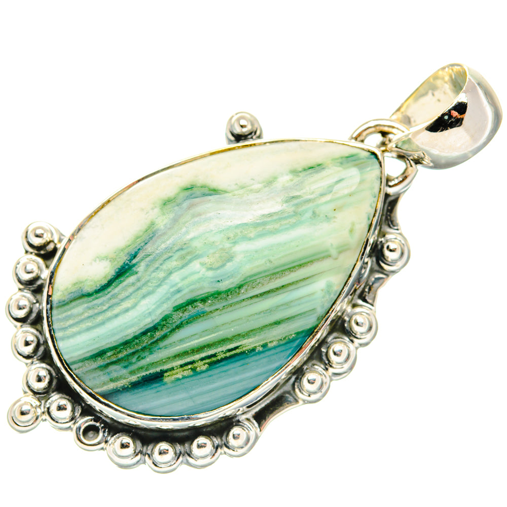 Ocean Jasper Pendants handcrafted by Anasilvercos - PD30009 - Photo 2