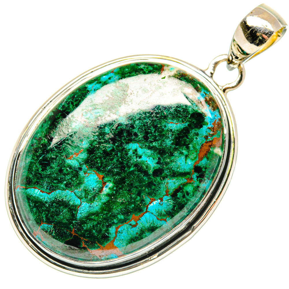 Malachite Pendants handcrafted by Anasilvercos - PD30011 - Photo 2