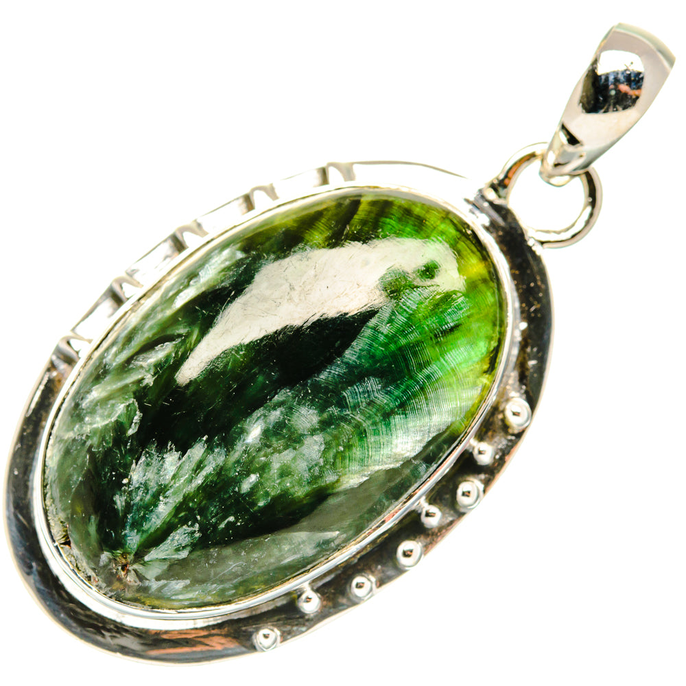 Seraphinite Pendants handcrafted by Anasilvercos - PD30012 - Photo 2