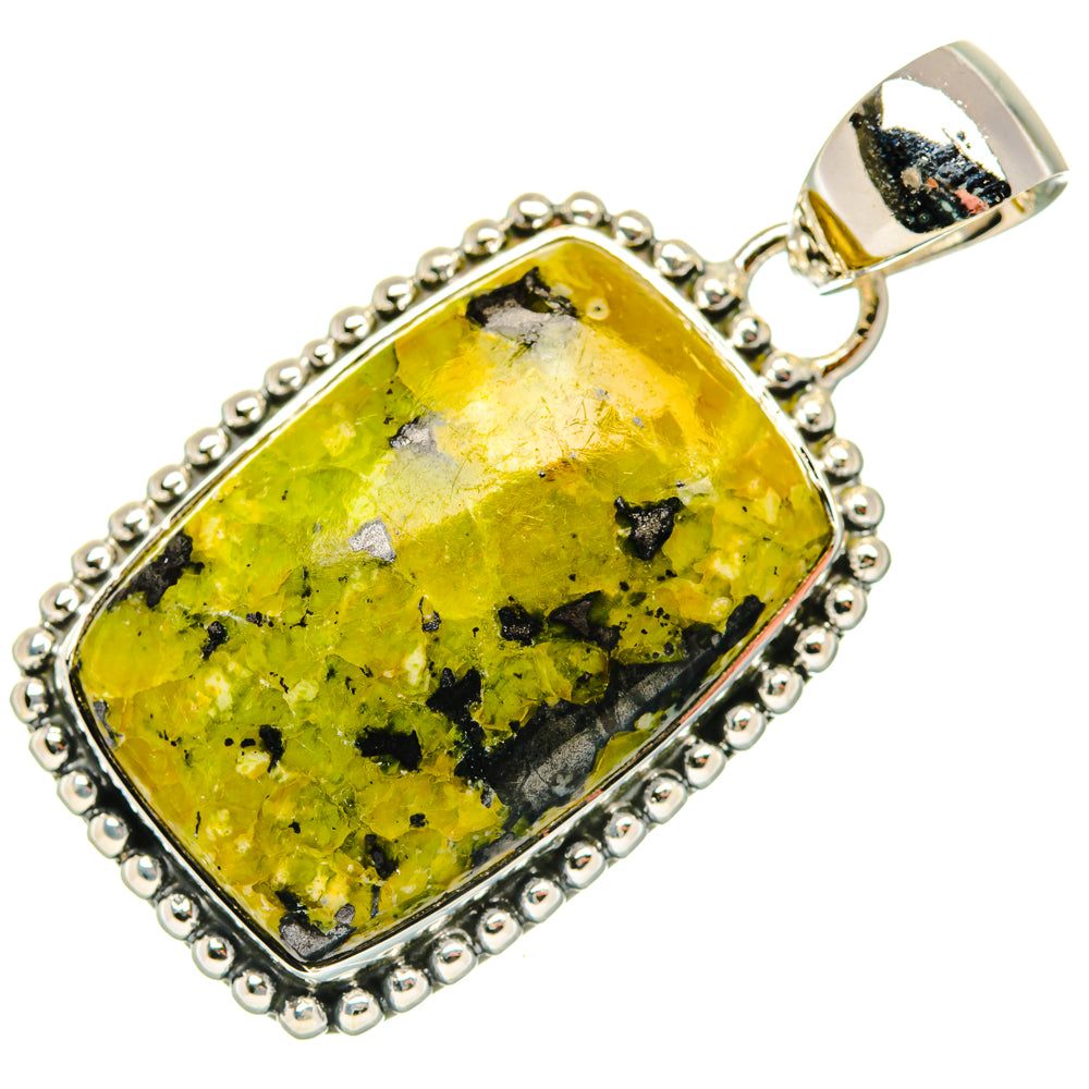 Lizardite Pendants handcrafted by Anasilvercos - PD30019 - Photo 2