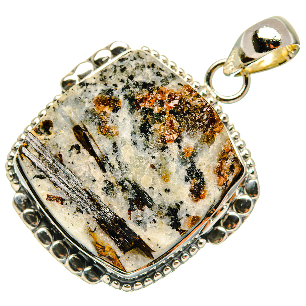 Astrophyllite Pendants handcrafted by Anasilvercos - PD30021 - Photo 2