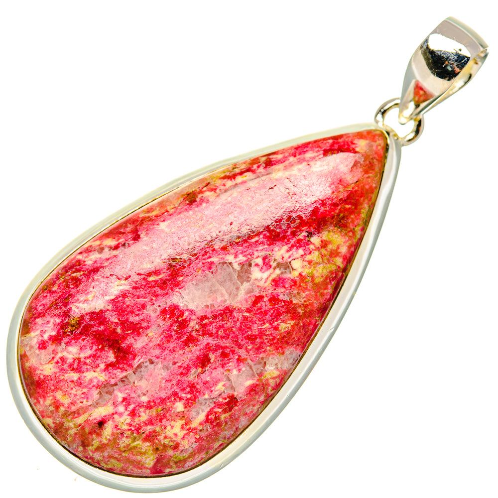 Thulite Pendants handcrafted by Anasilvercos - PD30047 - Photo 2