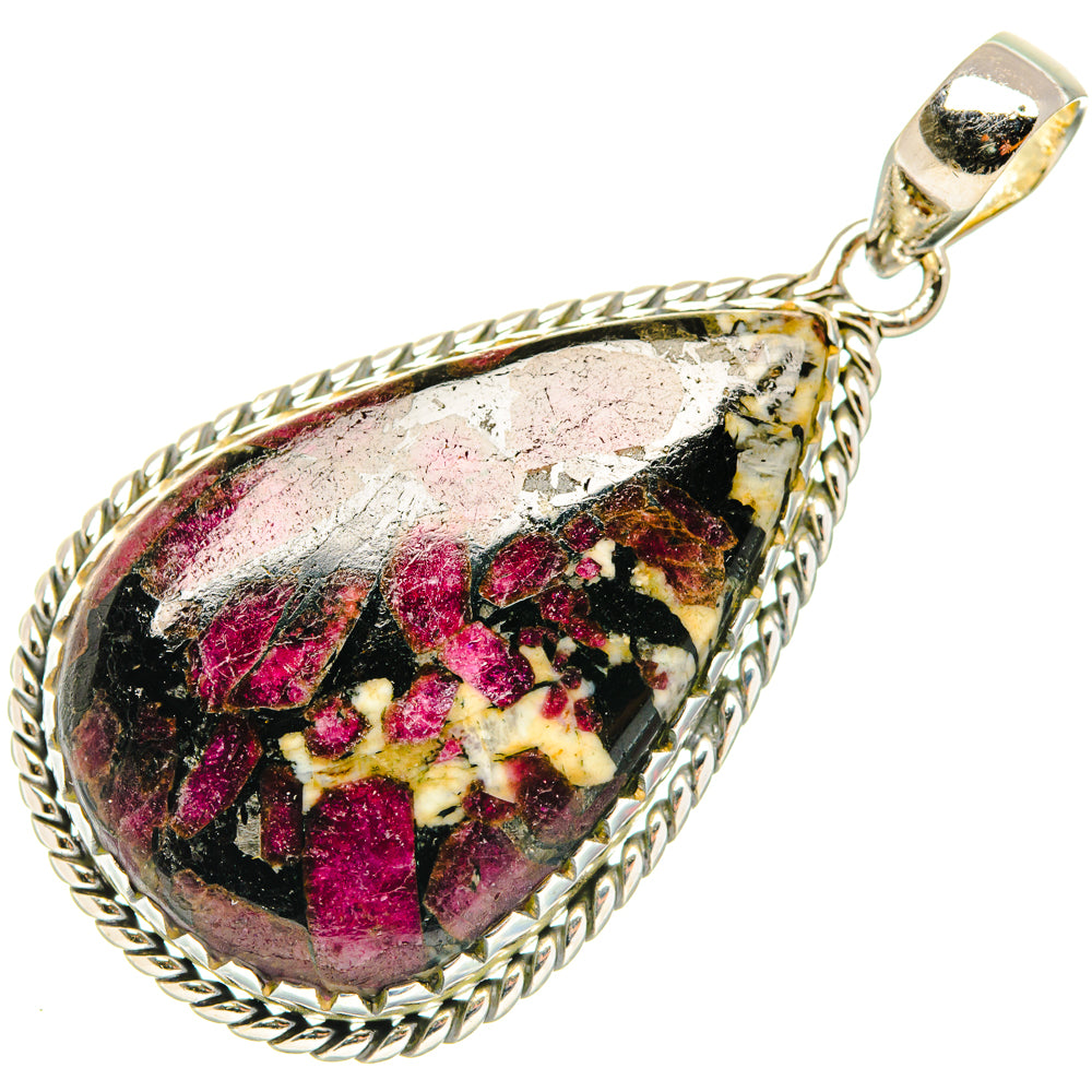 Russian Eudialyte Pendants handcrafted by Anasilvercos - PD30054 - Photo 2