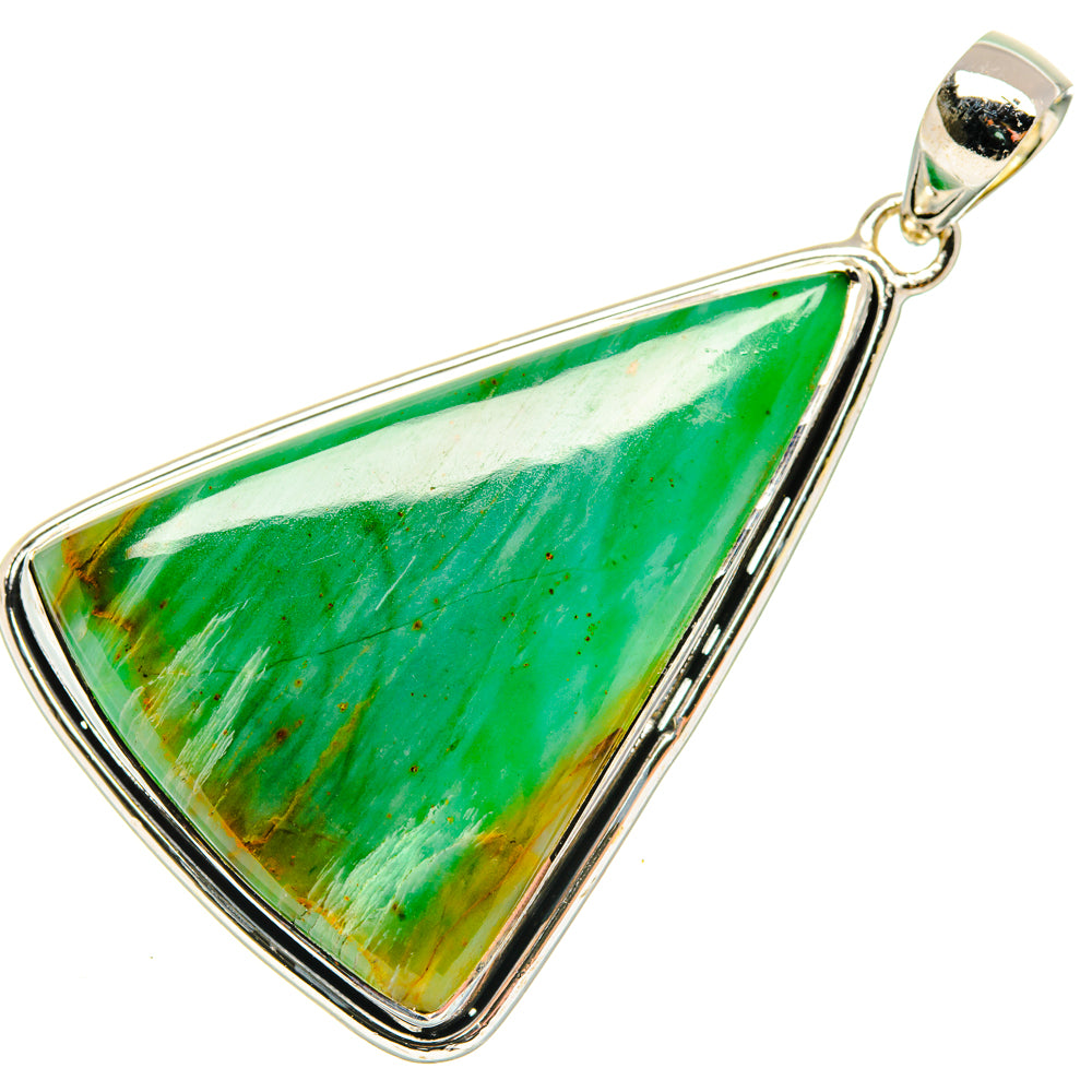Chrysoprase Pendants handcrafted by Anasilvercos - PD30058 - Photo 2