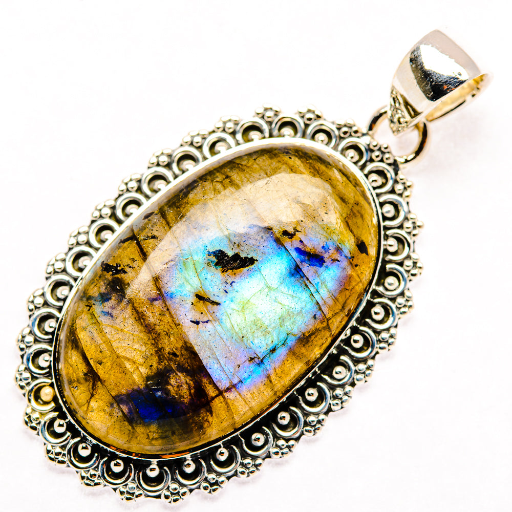 Labradorite Pendants handcrafted by Anasilvercos - PD30066 - Photo 2
