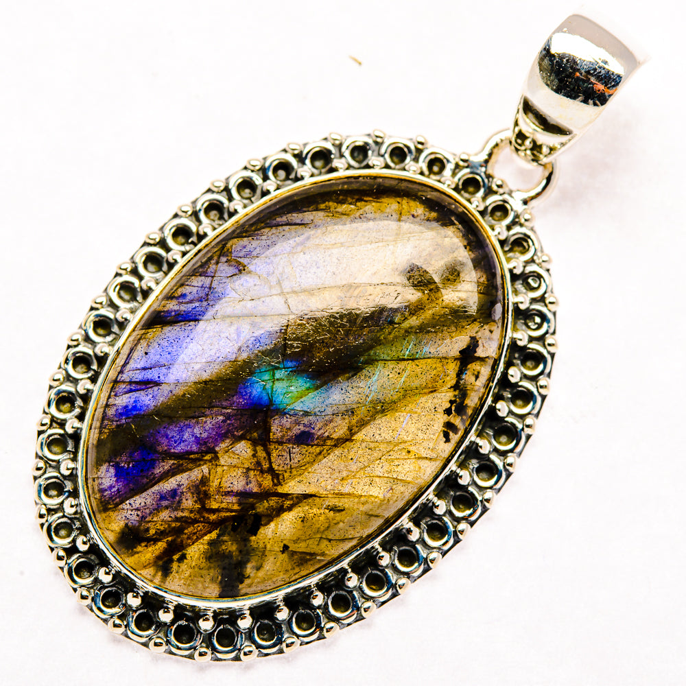 Labradorite Pendants handcrafted by Anasilvercos - PD30068 - Photo 2