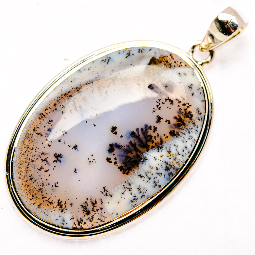 Dendritic Opal Pendants handcrafted by Anasilvercos - PD30072 - Photo 2