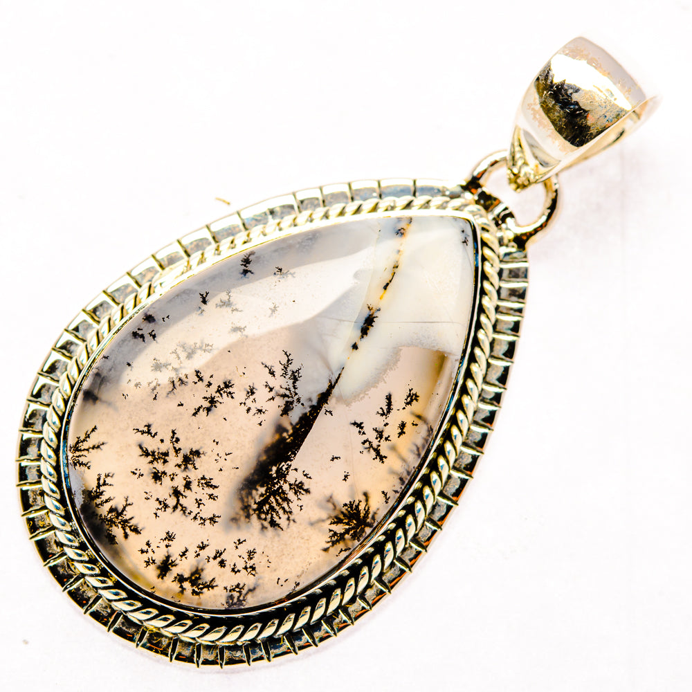 Dendritic Opal Pendants handcrafted by Anasilvercos - PD30074 - Photo 2