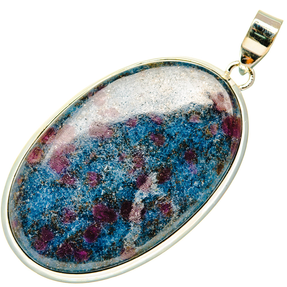 Ruby Fuchsite Pendants handcrafted by Anasilvercos - PD30093 - Photo 2