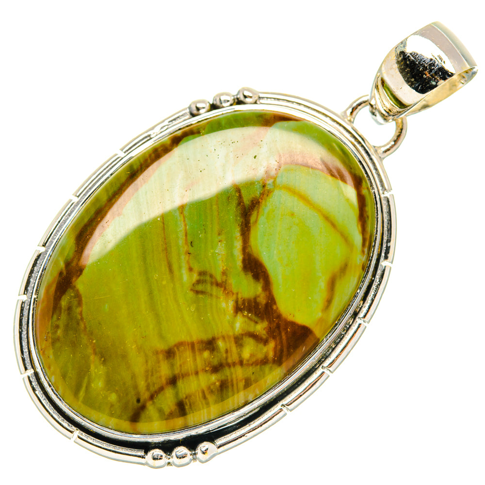 Willow Creek Jasper Pendants handcrafted by Anasilvercos - PD30105 - Photo 2