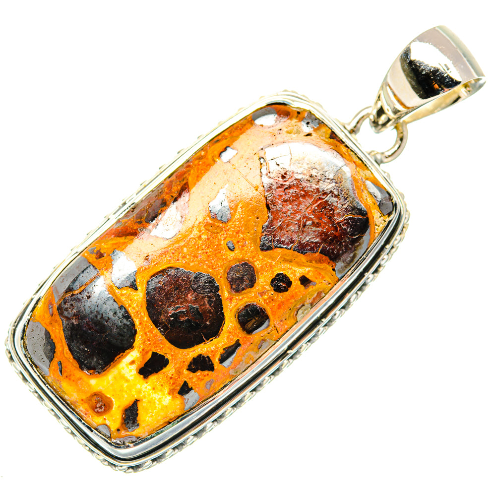 Bauxite Pendants handcrafted by Anasilvercos - PD30107 - Photo 2
