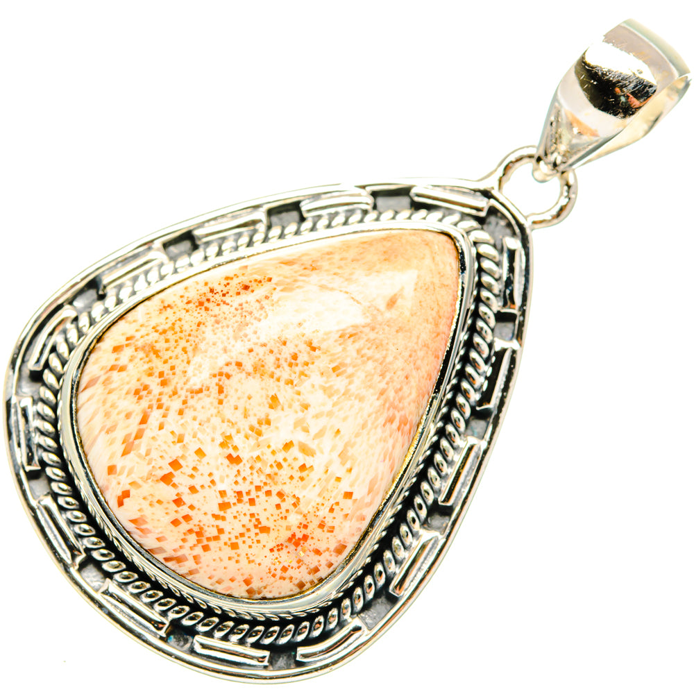 Scolecite Pendants handcrafted by Anasilvercos - PD30116 - Photo 2