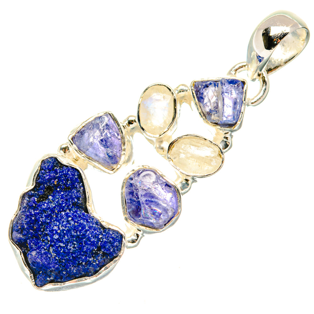 Lapis Lazuli Pendants handcrafted by Anasilvercos - PD30117 - Photo 2