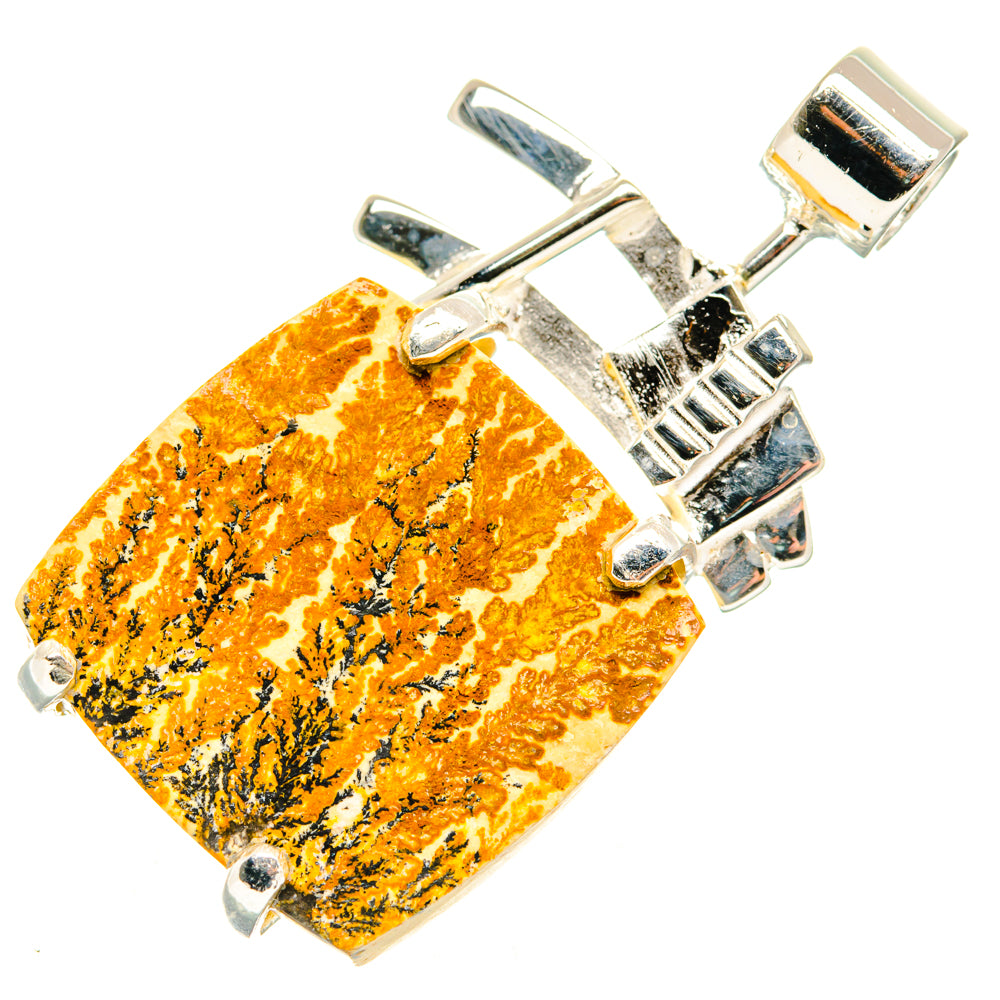 Germany Psilomelane Dendrite Pendants handcrafted by Anasilvercos - PD30119 - Photo 2