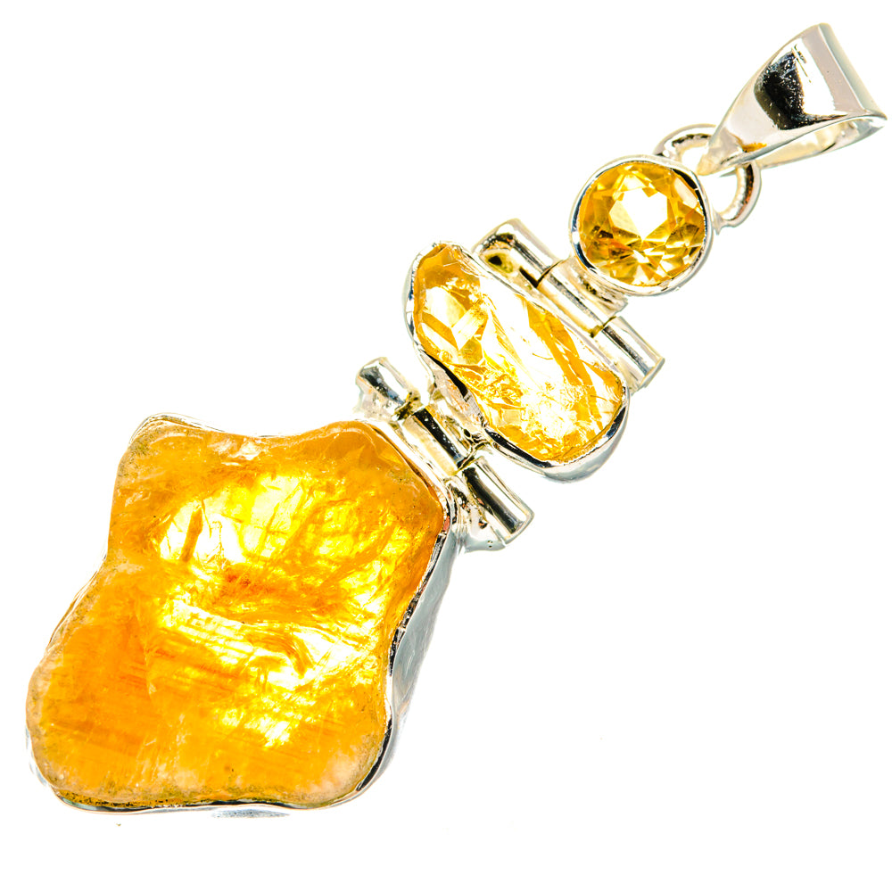Citrine Pendants handcrafted by Anasilvercos - PD30135 - Photo 2