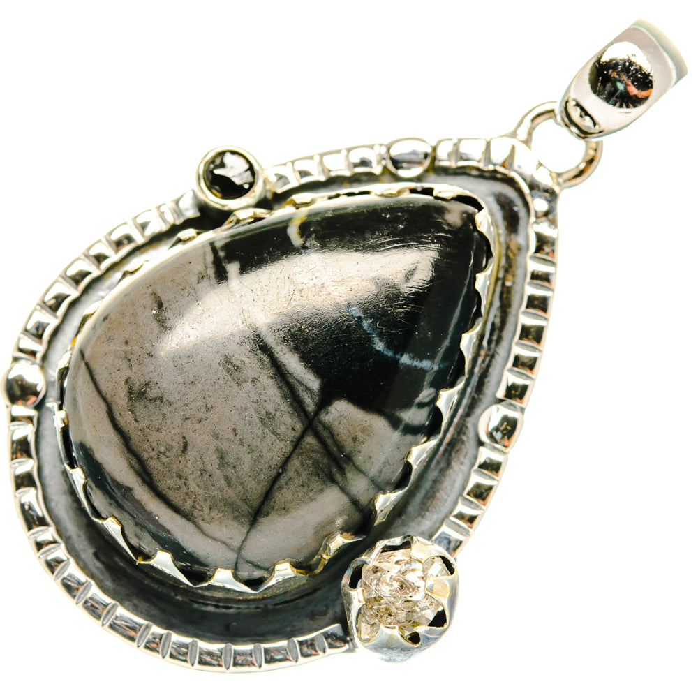 Picasso Jasper Pendants handcrafted by Anasilvercos - PD30155 - Photo 2