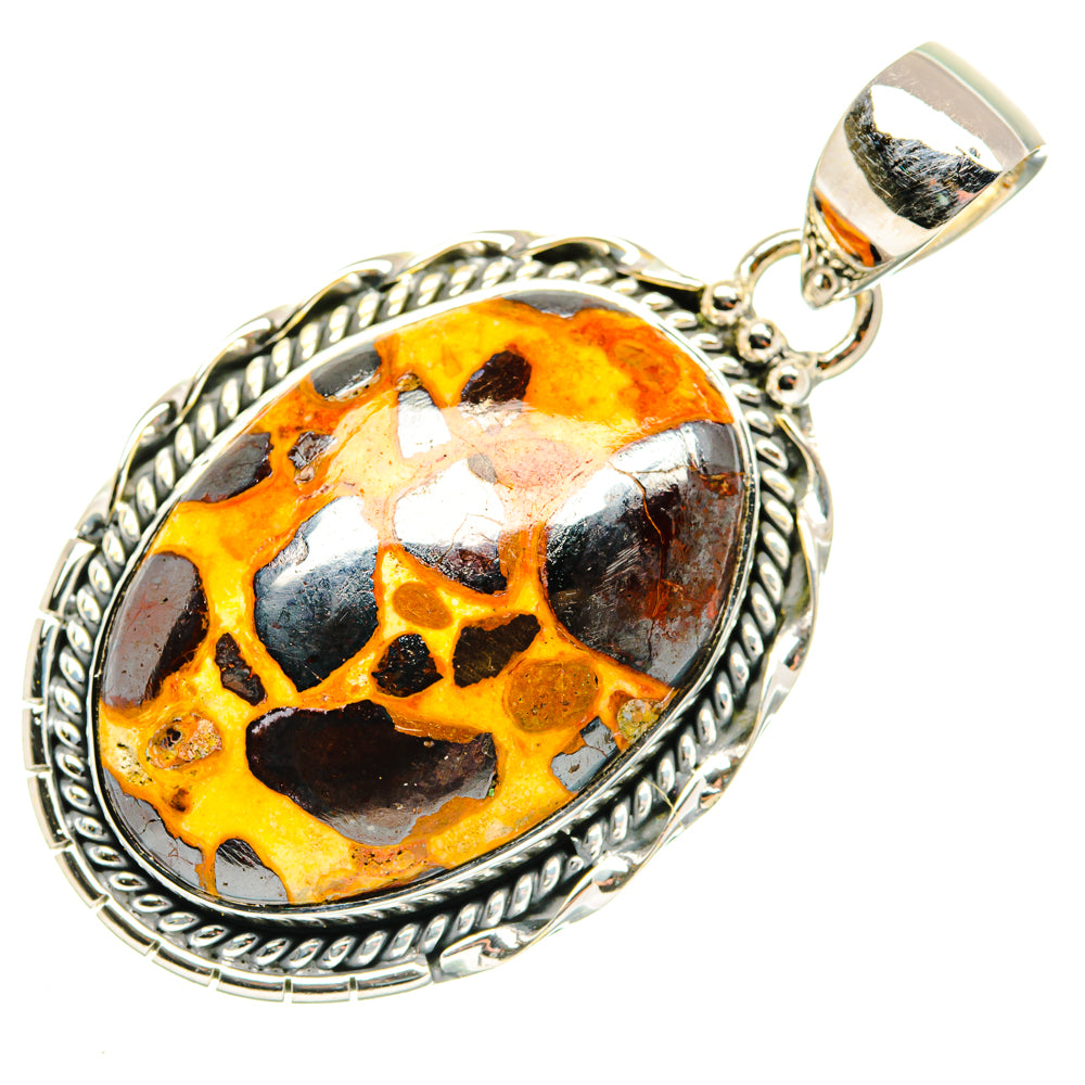 Bauxite Pendants handcrafted by Anasilvercos - PD30164 - Photo 2