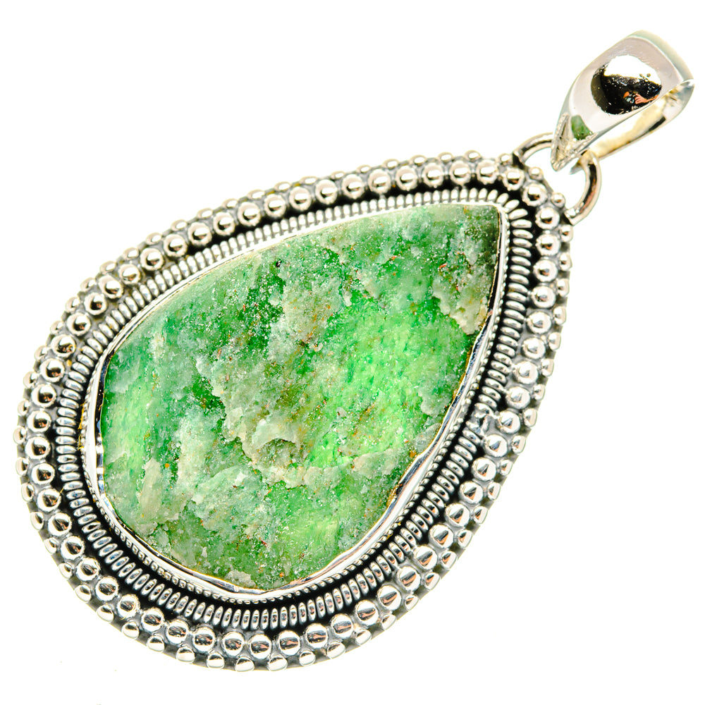 Chrysoprase Pendants handcrafted by Anasilvercos - PD30175 - Photo 2