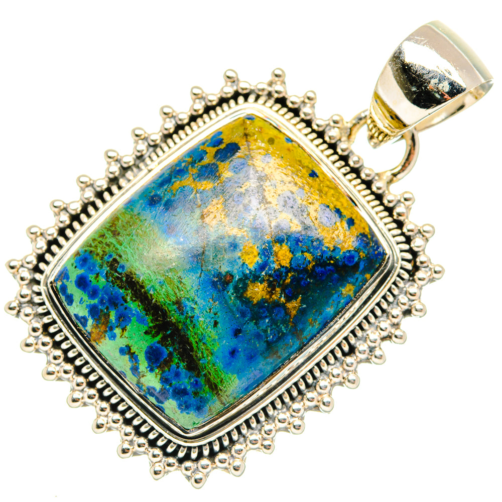 Azurite Pendants handcrafted by Anasilvercos - PD30176 - Photo 2