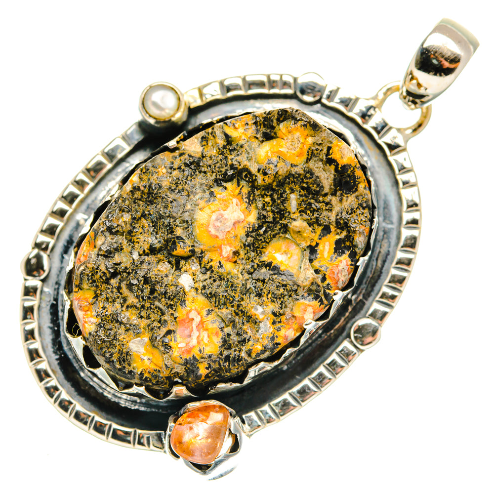Poppy Jasper Pendants handcrafted by Anasilvercos - PD30178 - Photo 2