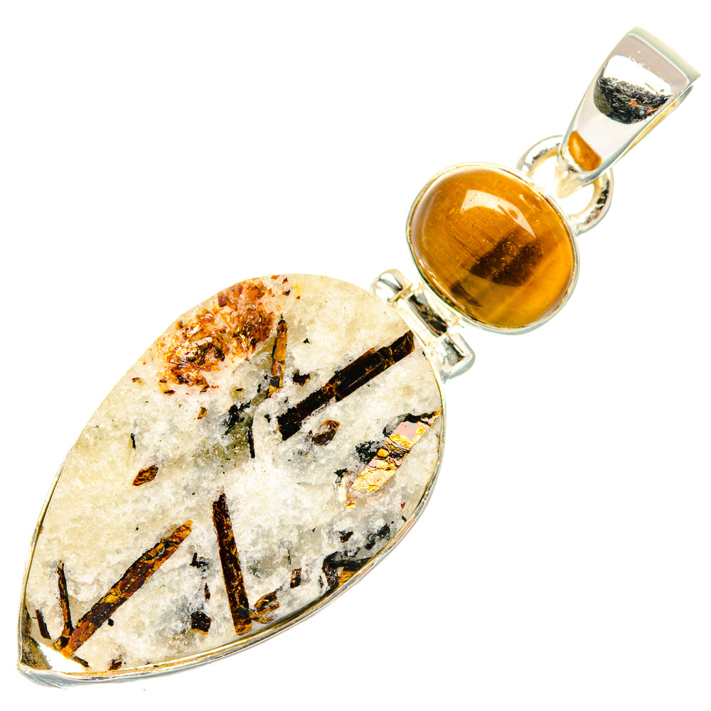 Astrophyllite Pendants handcrafted by Anasilvercos - PD30192 - Photo 2