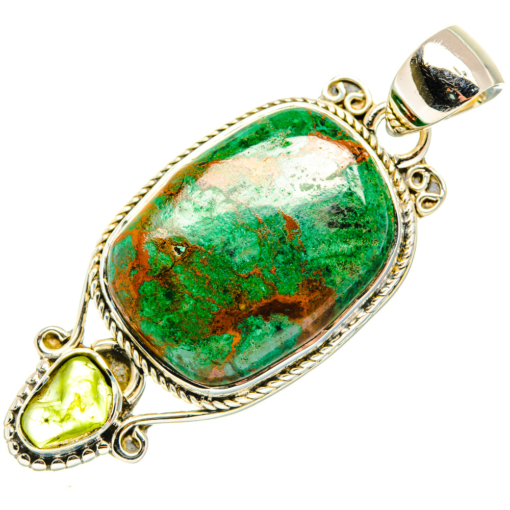 Malachite Pendants handcrafted by Anasilvercos - PD30196 - Photo 2