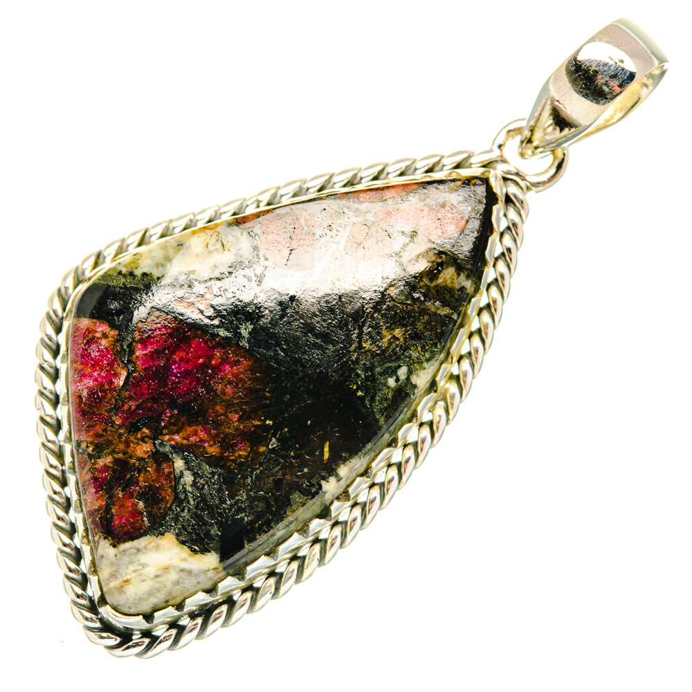 Russian Eudialyte Pendants handcrafted by Anasilvercos - PD30202 - Photo 2