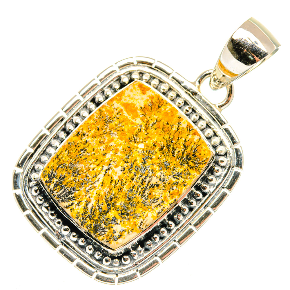 Germany Psilomelane Dendrite Pendants handcrafted by Anasilvercos - PD30209 - Photo 2