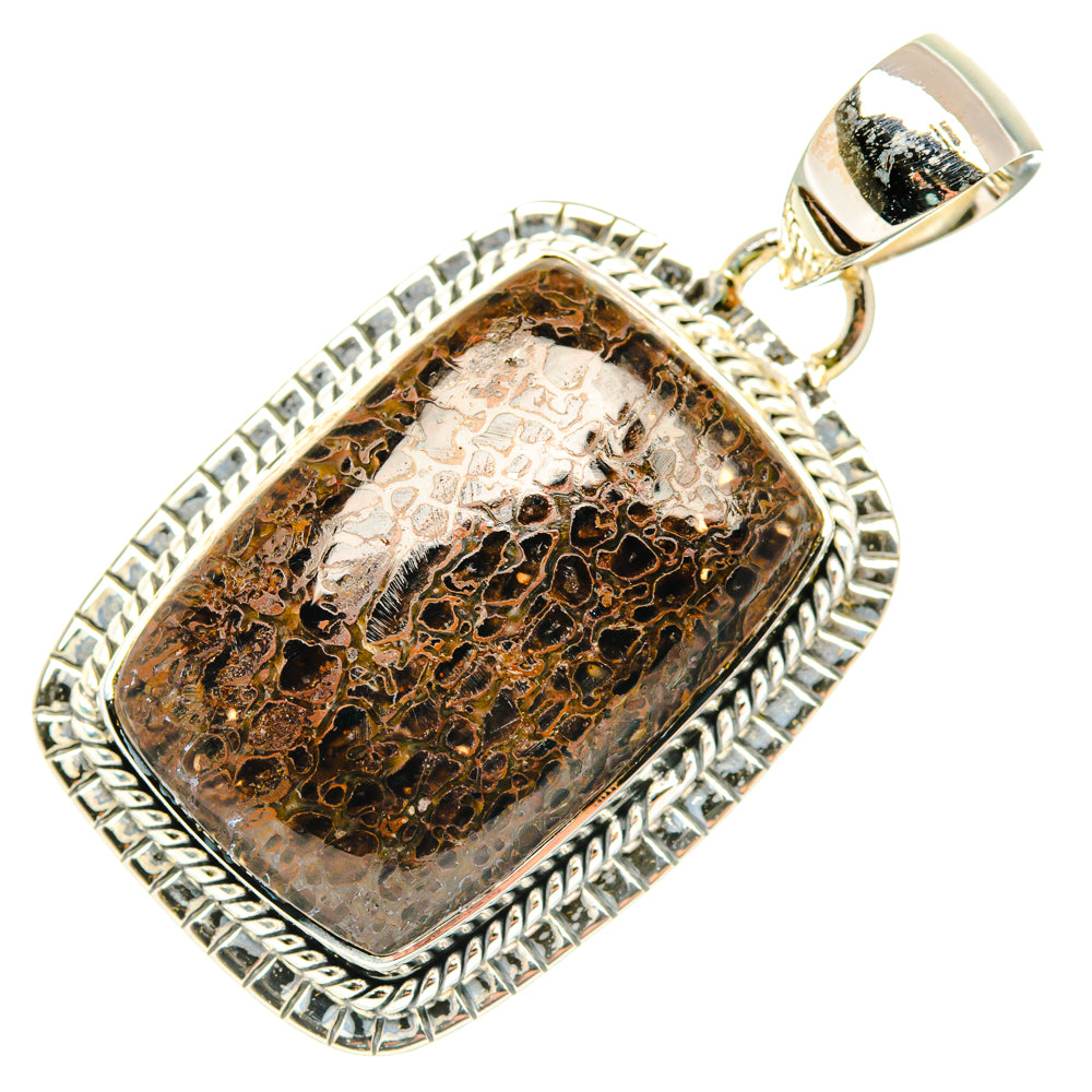Dinosaur Bone Pendants handcrafted by Anasilvercos - PD30214 - Photo 2