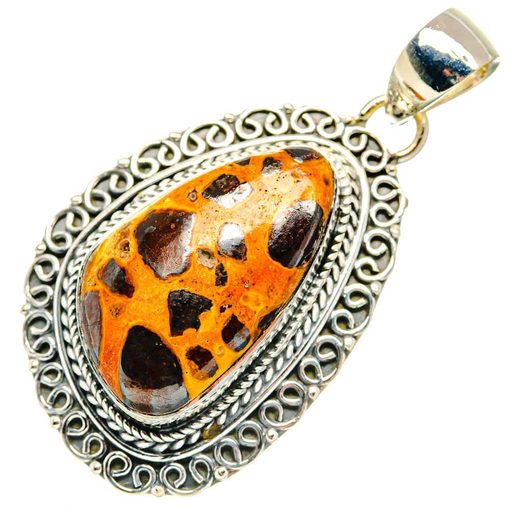Bauxite Pendants handcrafted by Anasilvercos - PD30220 - Photo 2