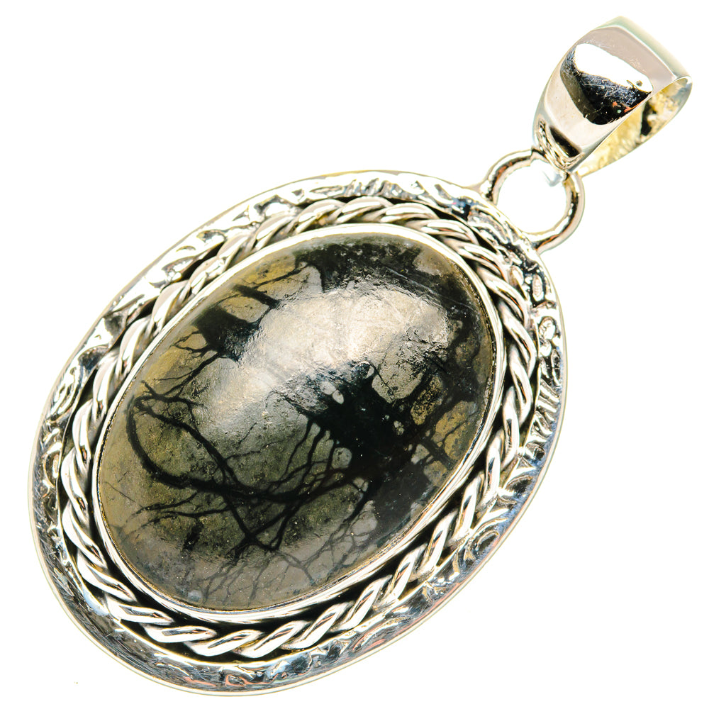 Picasso Jasper Pendants handcrafted by Anasilvercos - PD30222 - Photo 2