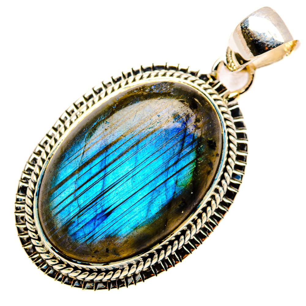 Labradorite Pendants handcrafted by Anasilvercos - PD30232 - Photo 2