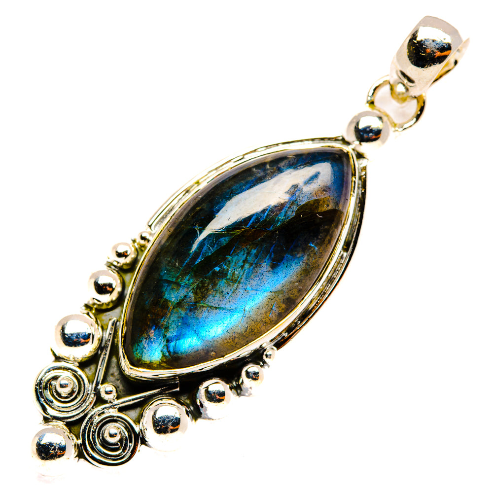 Labradorite Pendants handcrafted by Anasilvercos - PD30245 - Photo 2