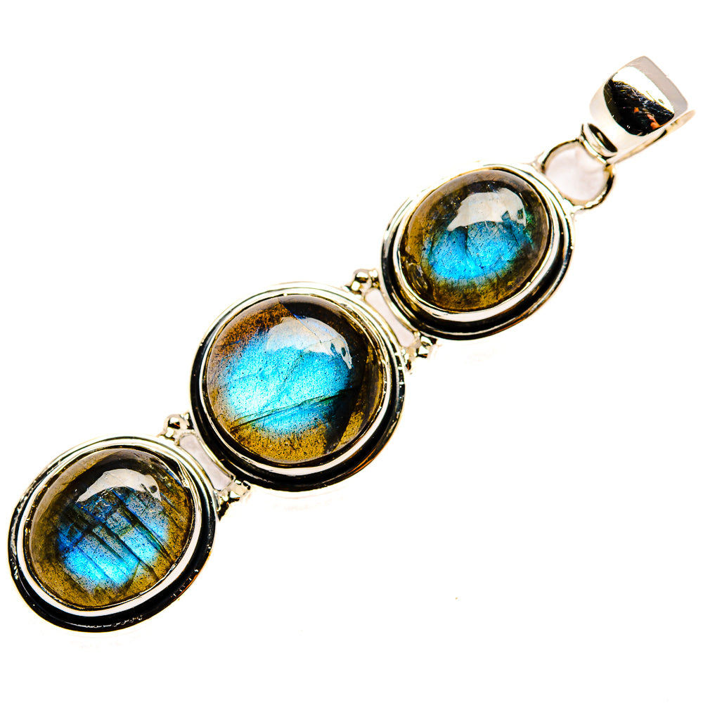Labradorite Pendants handcrafted by Anasilvercos - PD30250 - Photo 2