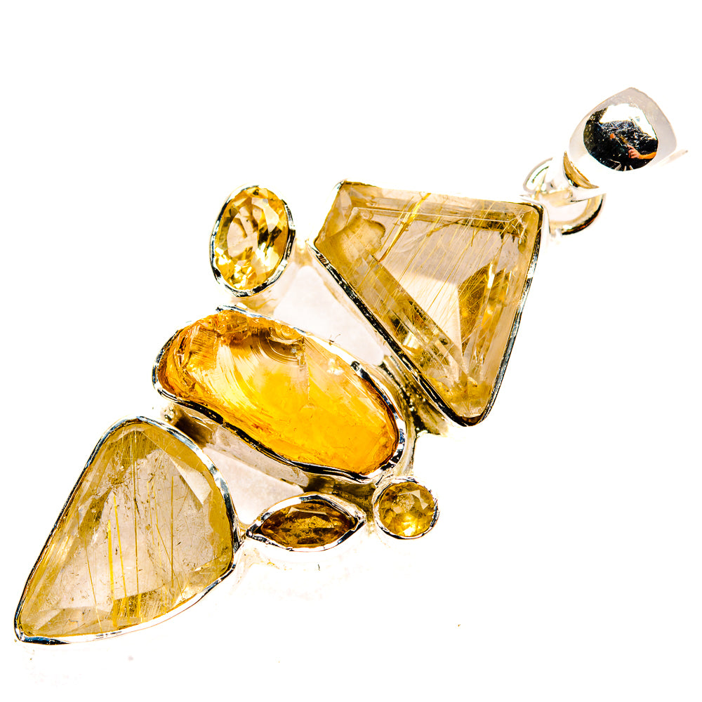 Citrine Pendants handcrafted by Anasilvercos - PD30251 - Photo 2