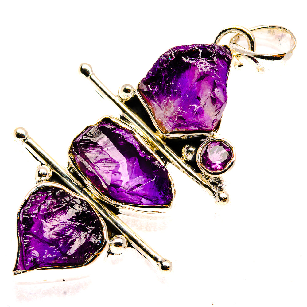 Amethyst Pendants handcrafted by Anasilvercos - PD30254 - Photo 2