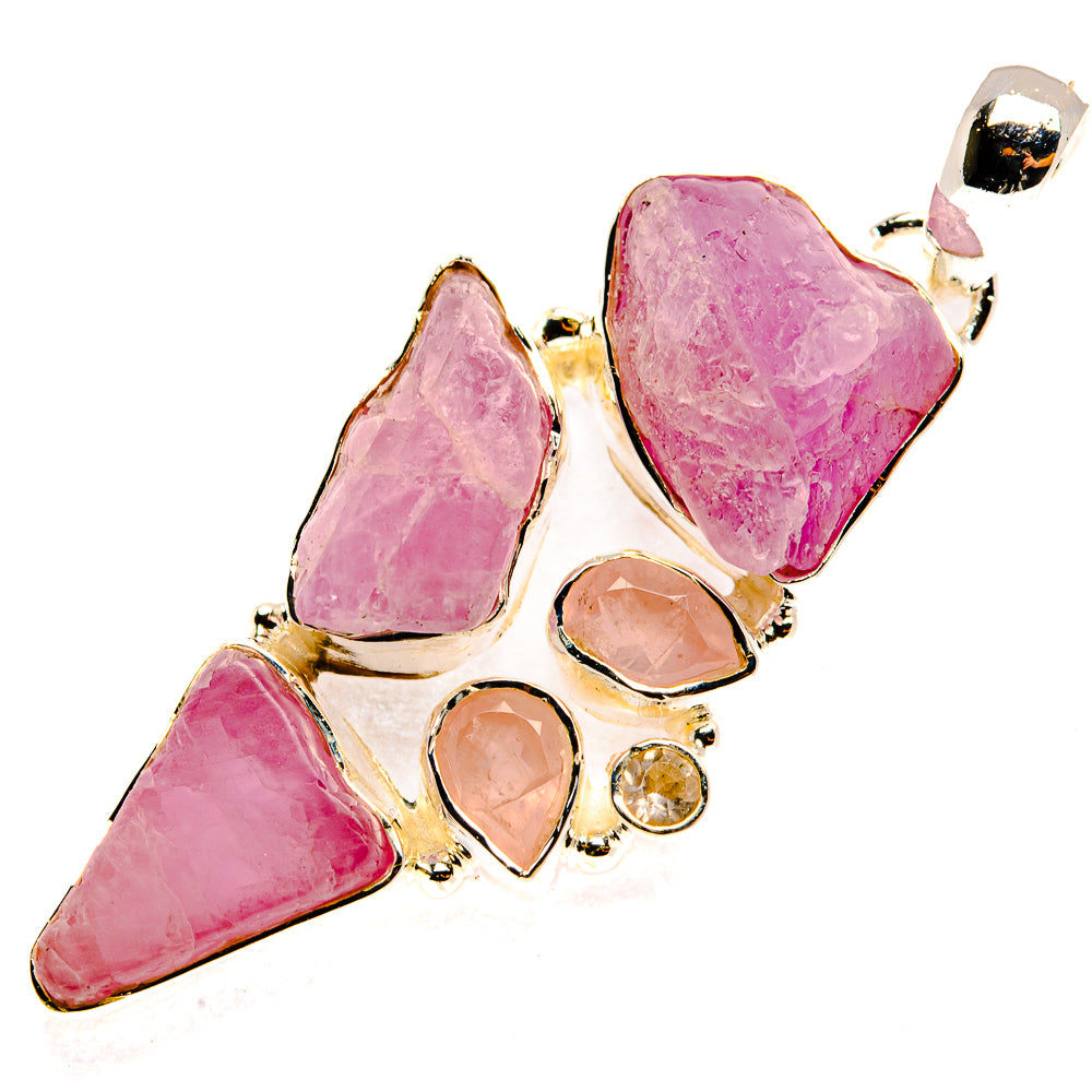 Kunzite Pendants handcrafted by Anasilvercos - PD30256 - Photo 2