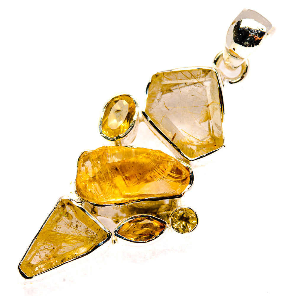 Citrine Pendants handcrafted by Anasilvercos - PD30264 - Photo 2