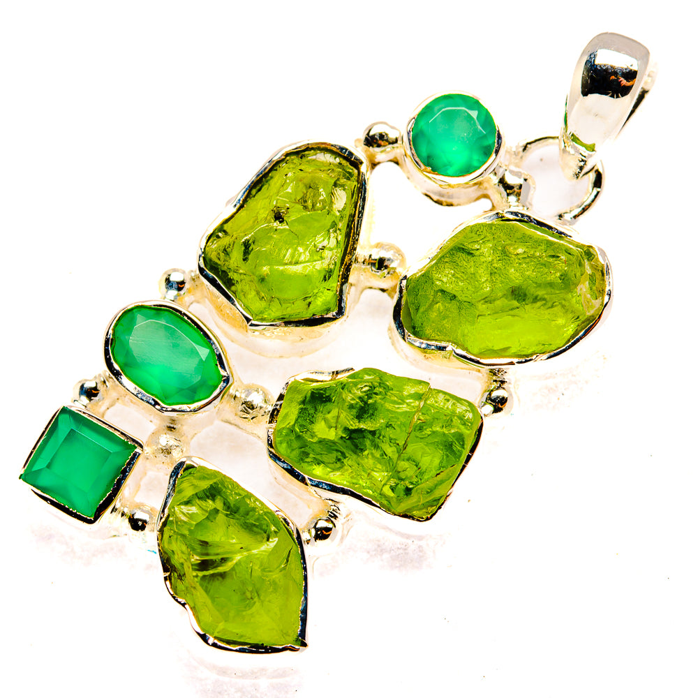 Peridot Pendants handcrafted by Anasilvercos - PD30273 - Photo 2
