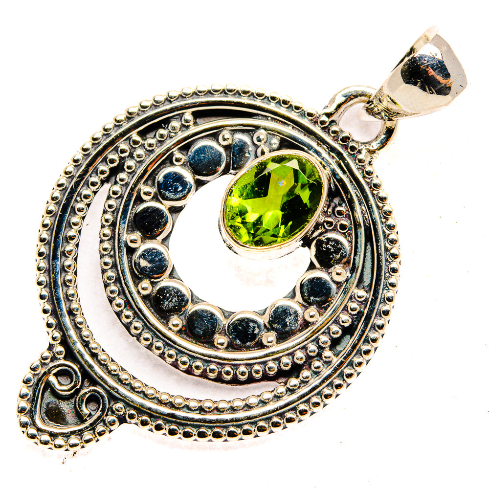 Peridot Pendants handcrafted by Anasilvercos - PD30286 - Photo 2