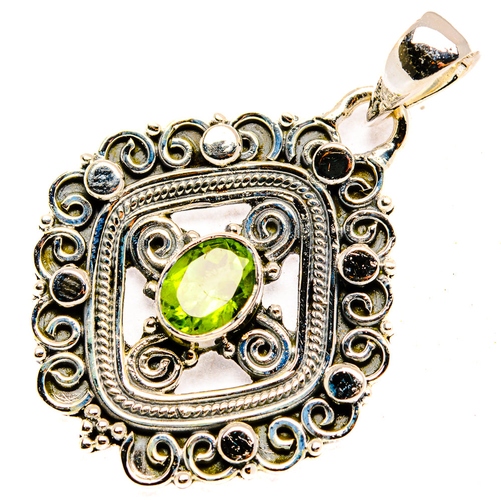 Peridot Pendants handcrafted by Anasilvercos - PD30289 - Photo 2