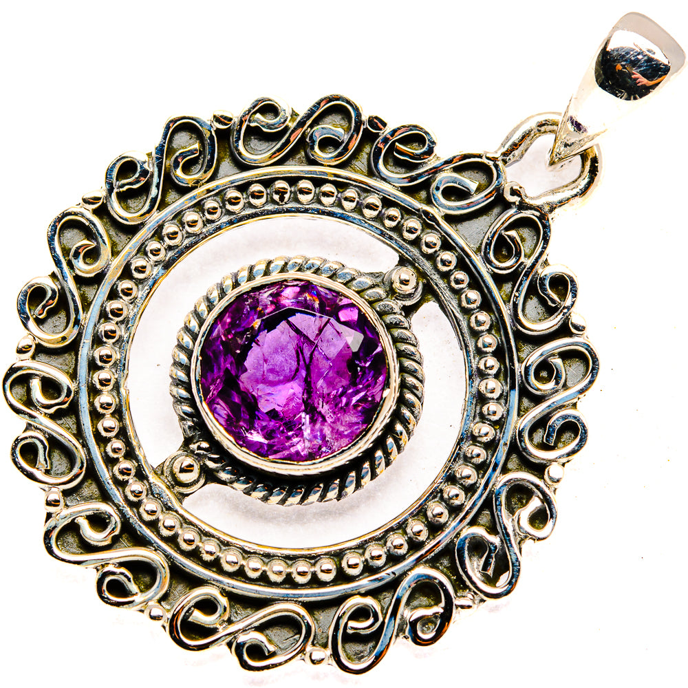 Amethyst Pendants handcrafted by Anasilvercos - PD30295 - Photo 2