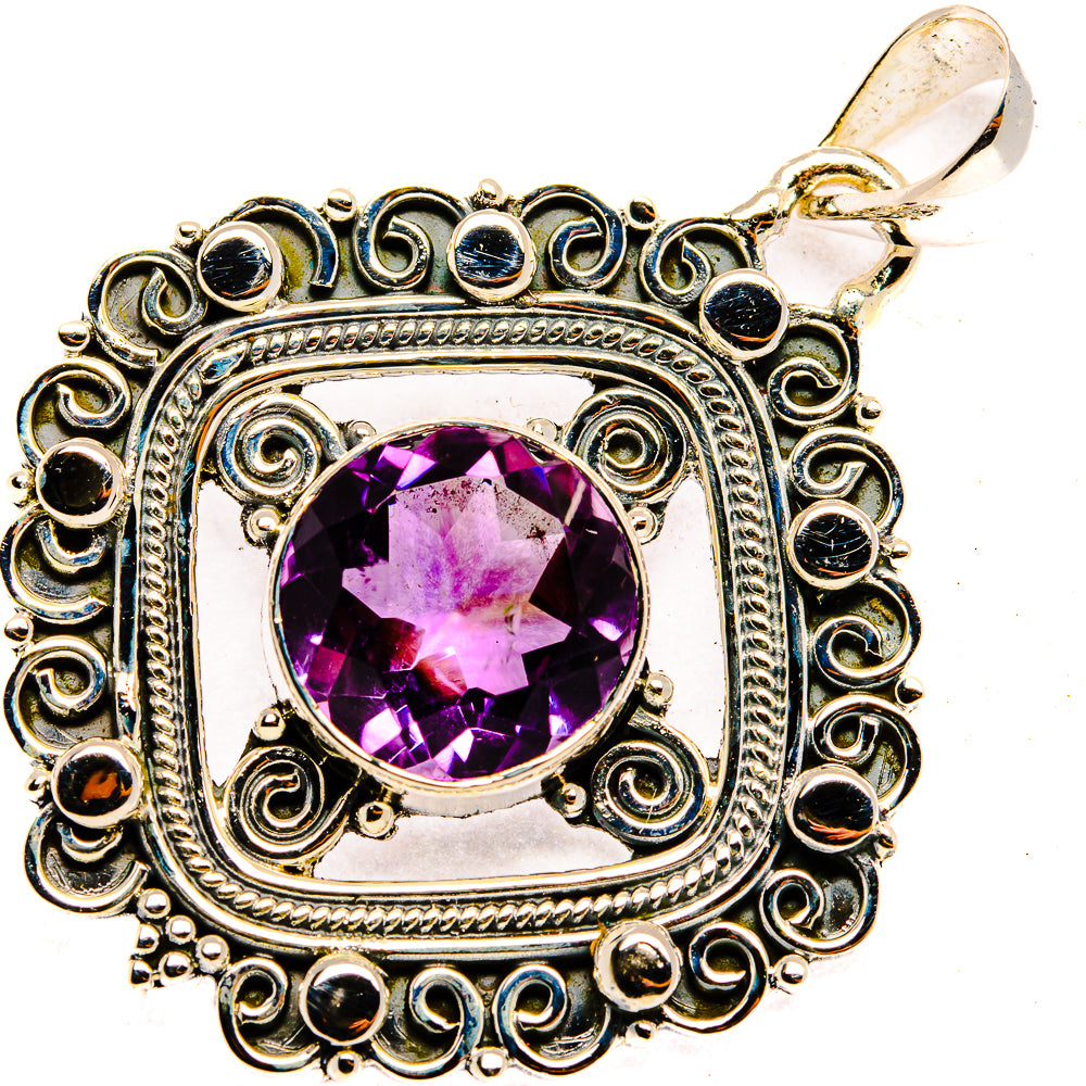 Amethyst Pendants handcrafted by Anasilvercos - PD30298 - Photo 2