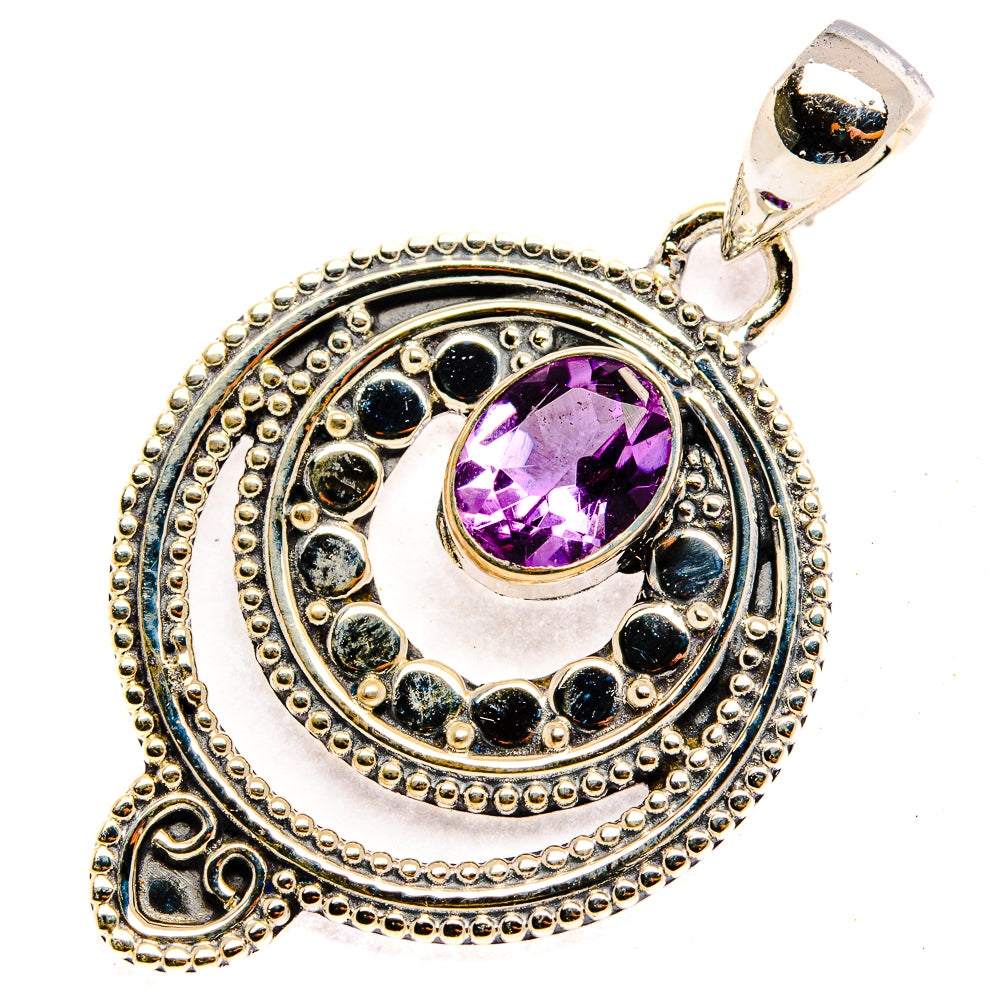 Amethyst Pendants handcrafted by Anasilvercos - PD30299 - Photo 2