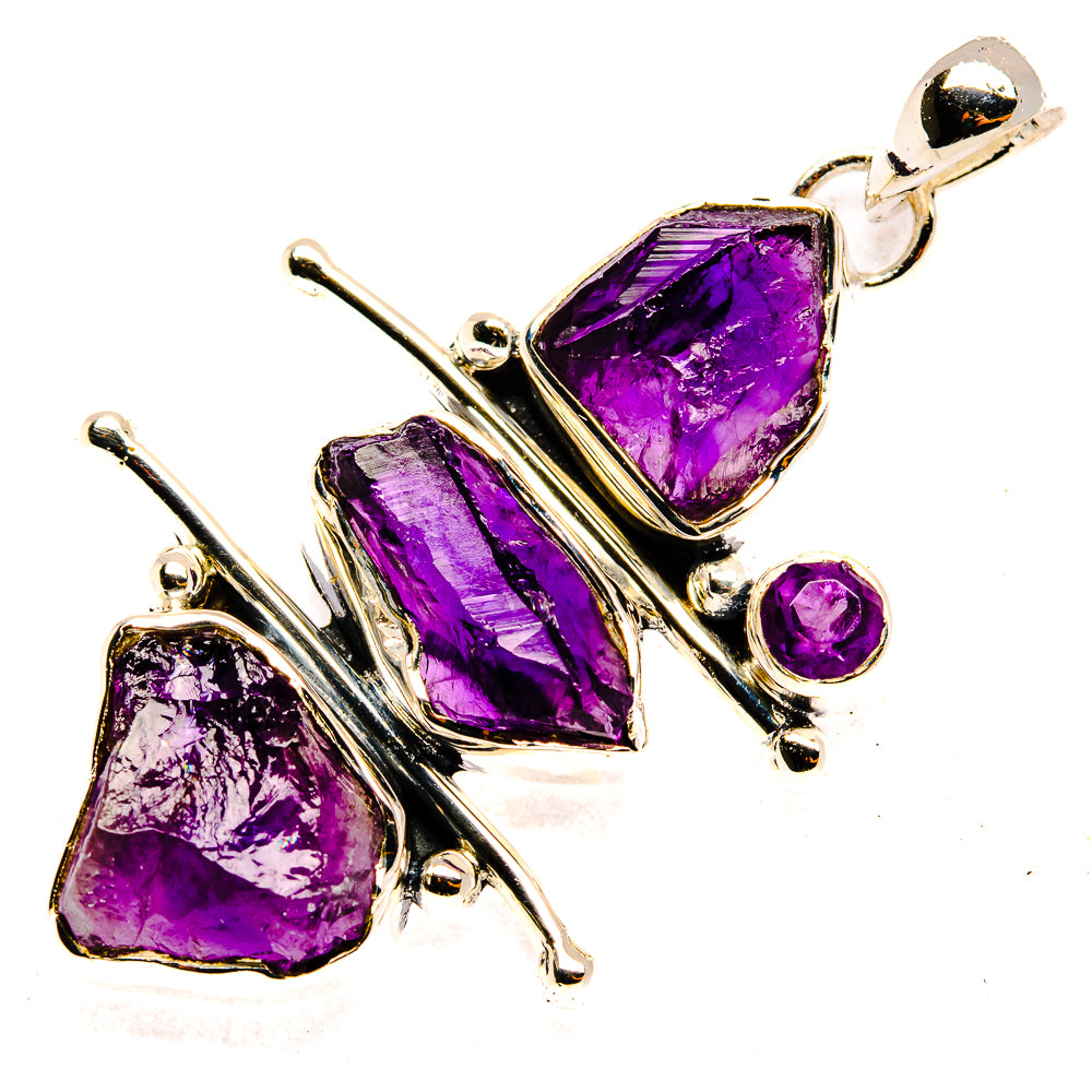 Amethyst Pendants handcrafted by Anasilvercos - PD30310 - Photo 2