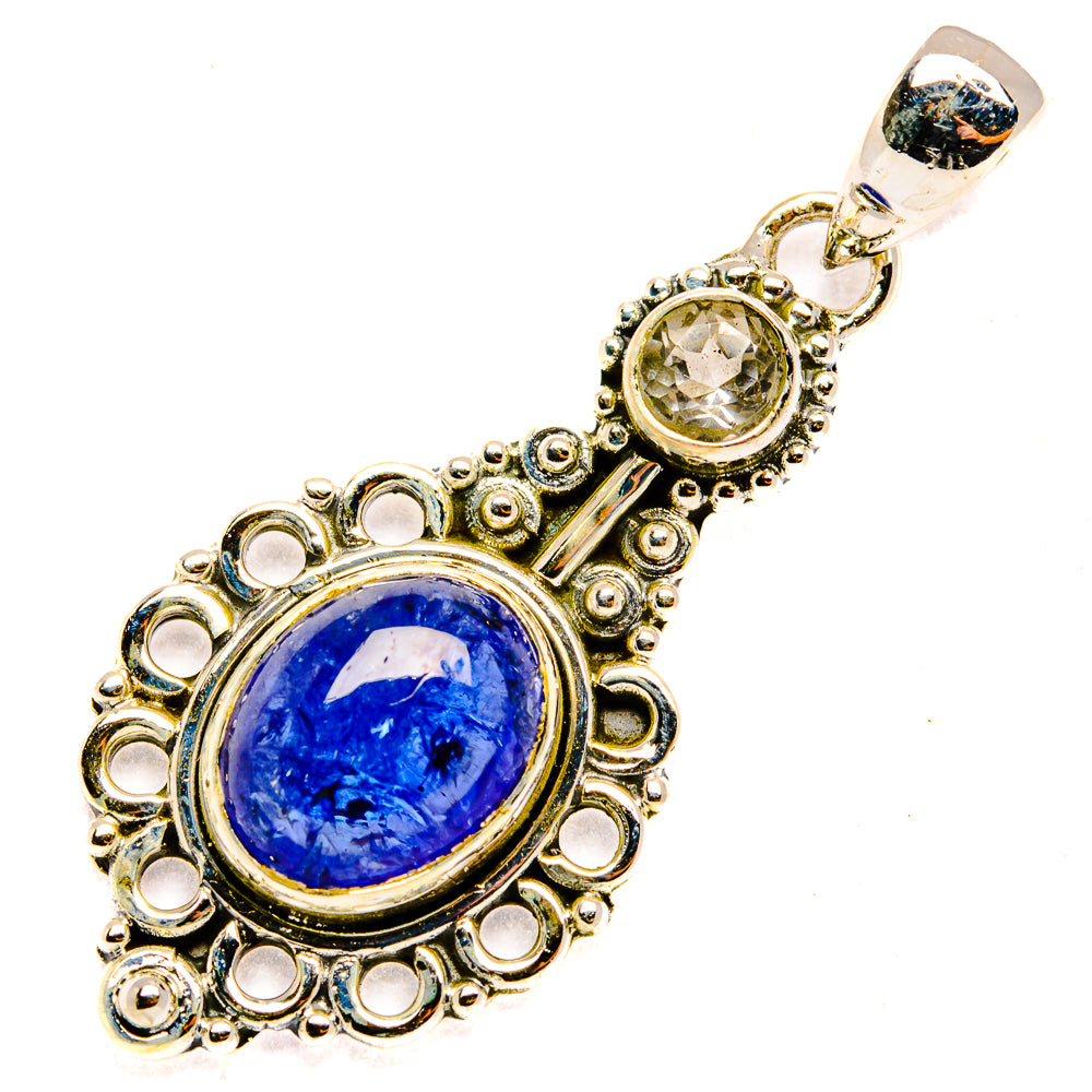 Tanzanite Pendants handcrafted by Anasilvercos - PD30335 - Photo 2