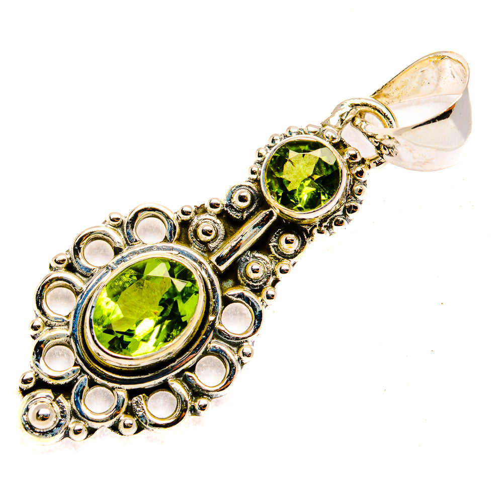 Peridot Pendants handcrafted by Anasilvercos - PD30337 - Photo 2
