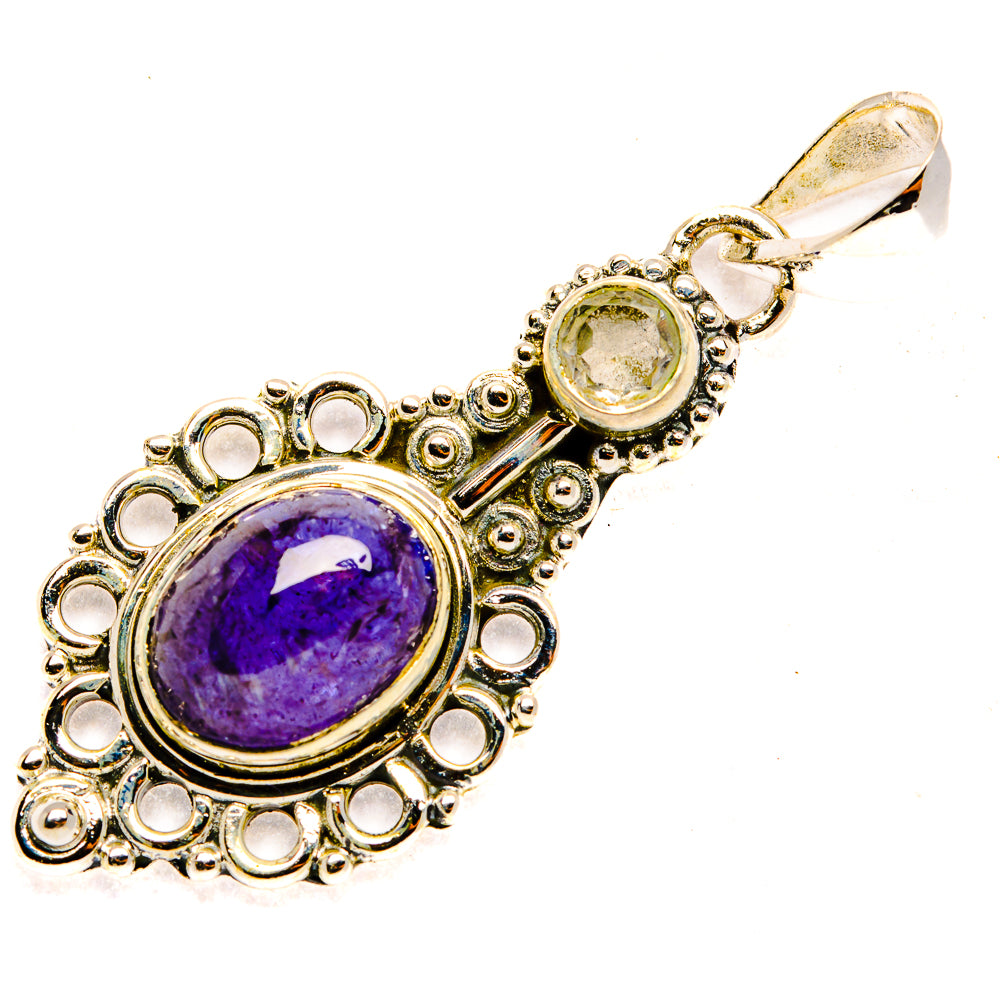 Tanzanite Pendants handcrafted by Anasilvercos - PD30338 - Photo 2