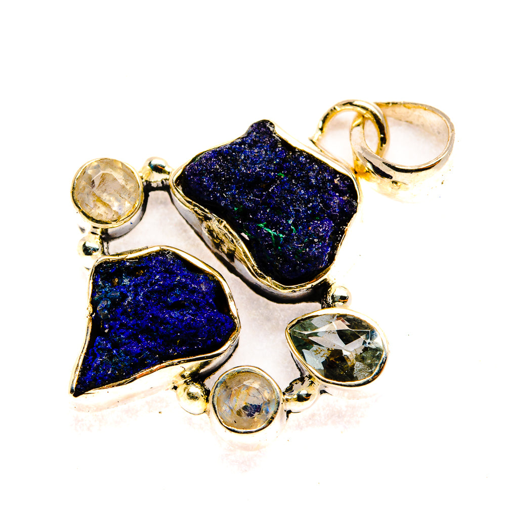 Azurite Pendants handcrafted by Anasilvercos - PD30347 - Photo 2